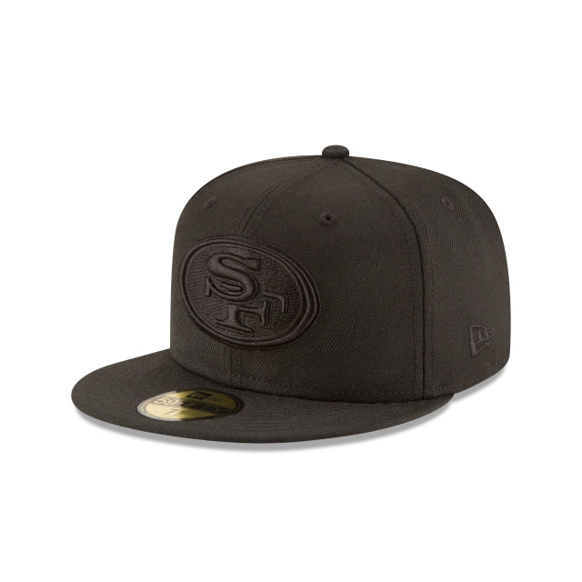 San Francisco 49ers Black On Black 59FIFTY Fitted
