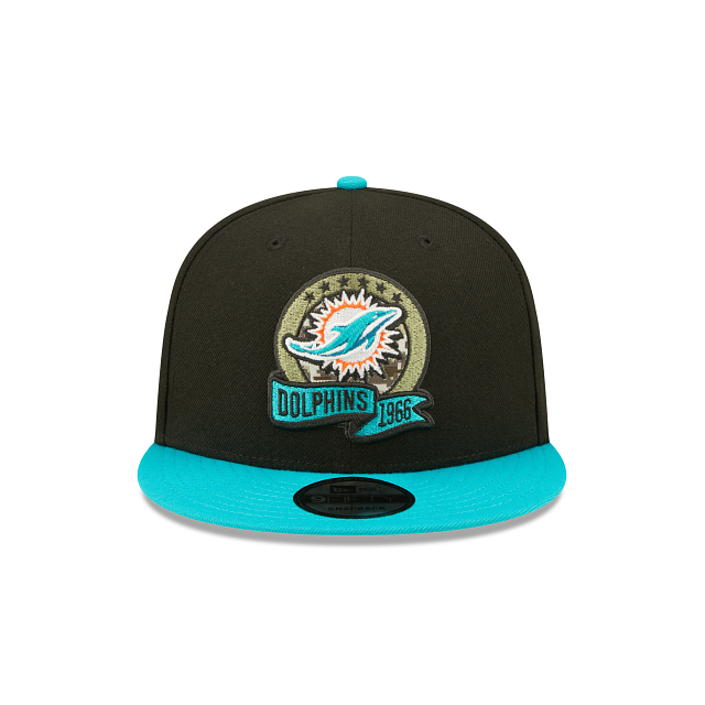 Miami Dolphins 2022 Salute to Service 9FIFTY Snapback