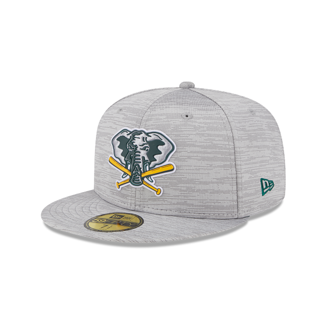 Oakland Athletics 2023 Clubhouse Gray 59FIFTY Fitted