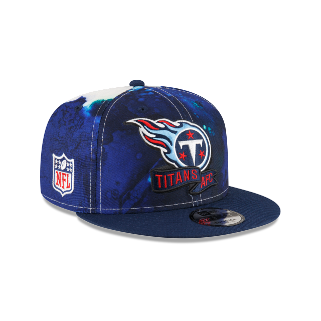 Tennessee Titans 2022 Sideline Ink Dye 9FIFTY Snapback
