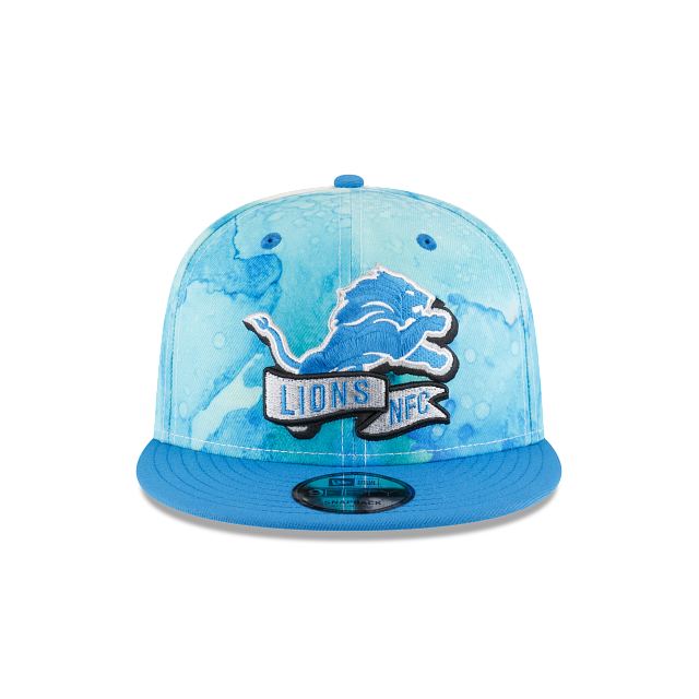 Detroit Lions 2022 Sideline Ink Dye 9FIFTY Snapback