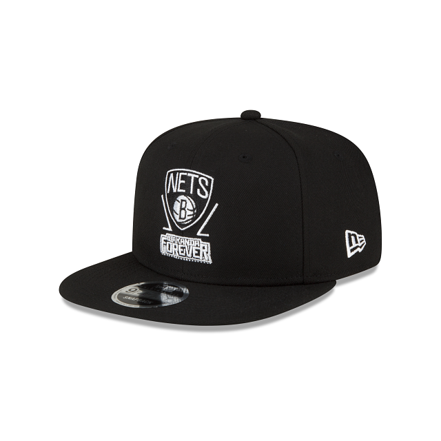 Marvel X Brooklyn Nets Black 9FIFTY Snapback