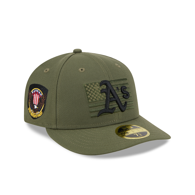 Oakland Athletics Armed Forces Day 2023 Low Profile 59FIFTY Fitted