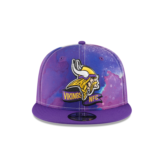 Minnesota Vikings 2022 Sideline Ink Dye 9FIFTY Snapback
