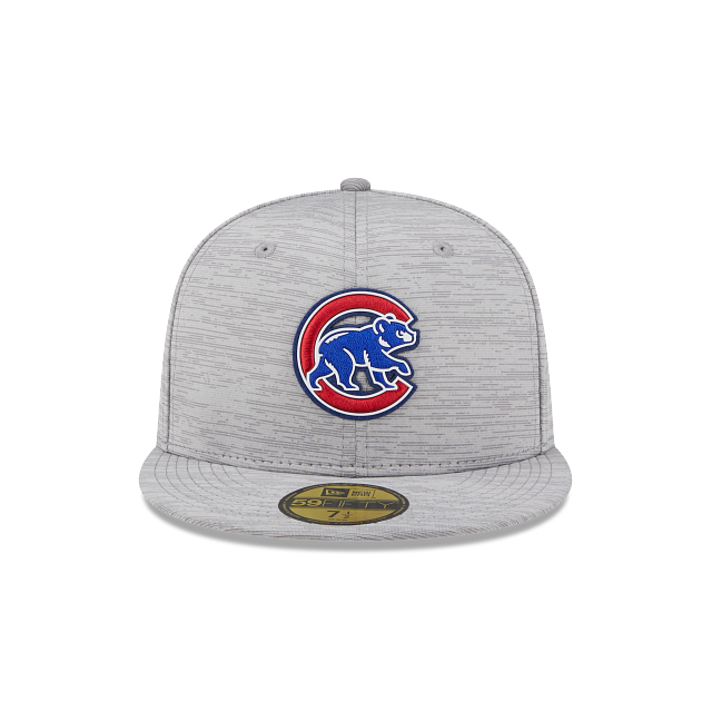 Chicago Cubs 2023 Clubhouse Gray 59FIFTY Fitted