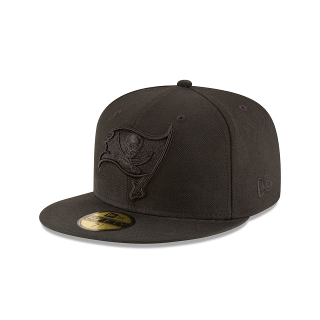 Tampa Bay Buccaneers Black On Black 59FIFTY Fitted