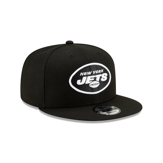 New York Jets Black and White 9FIFTY Snapback