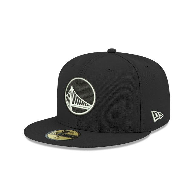 Golden State Warriors Black \u0026 White 59FIFTY Fitted