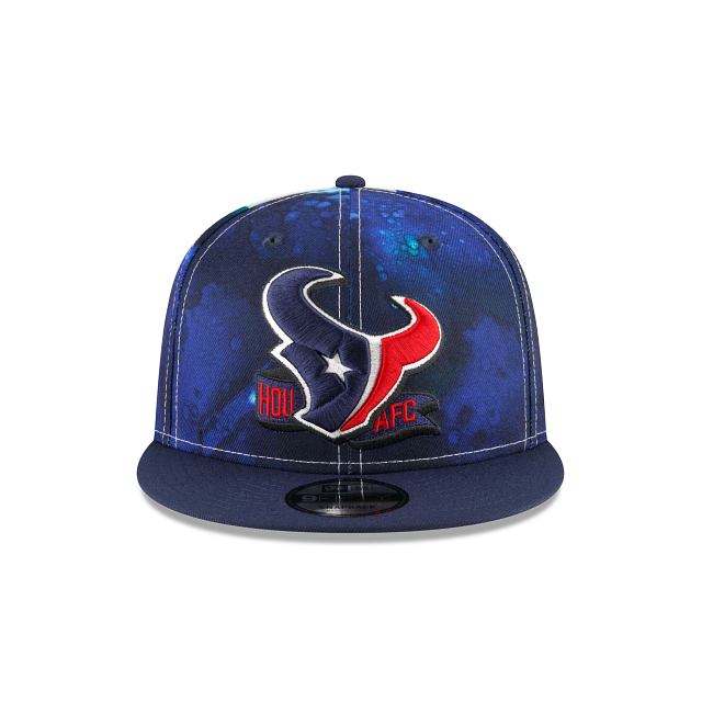 Houston Texans 2022 Sideline Ink Dye 9FIFTY Snapback