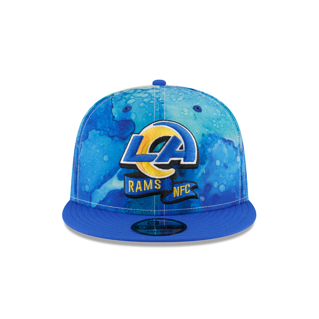 Los Angeles Rams 2022 Sideline Ink Dye 9FIFTY Snapback