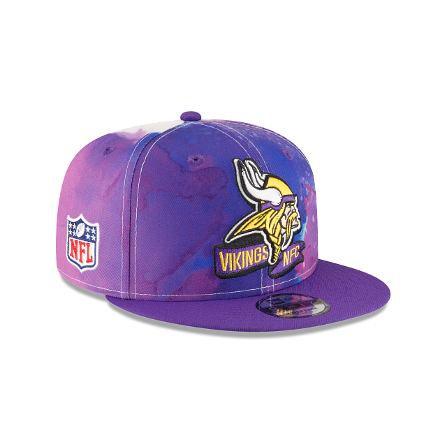 Minnesota Vikings 2022 Sideline Ink Dye 9FIFTY Snapback