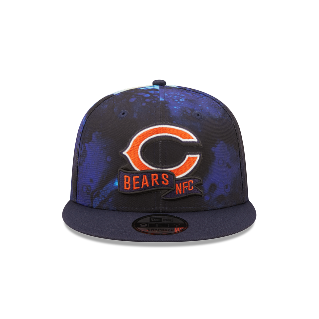 Chicago Bears 2022 Sideline Ink Dye 9FIFTY Snapback