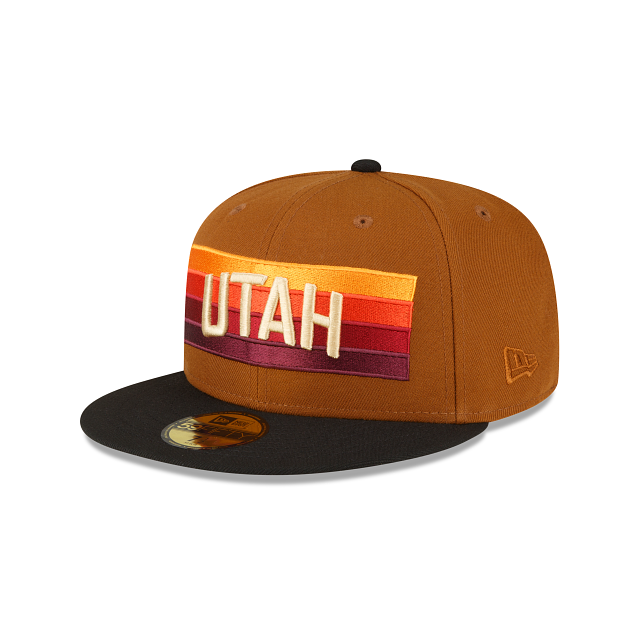 Just Caps Chestnut Utah Jazz 59FIFTY Fitted