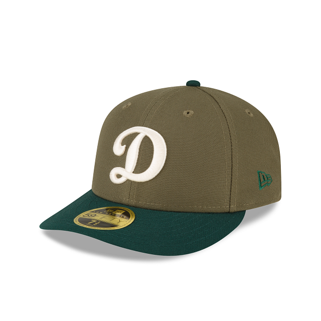 Los Angeles Dodgers Olive Low Profile 59FIFTY Fitted