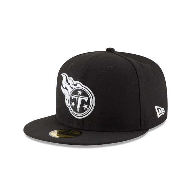 Tenesse Titans Black \u0026 White 59FIFTY Fitted