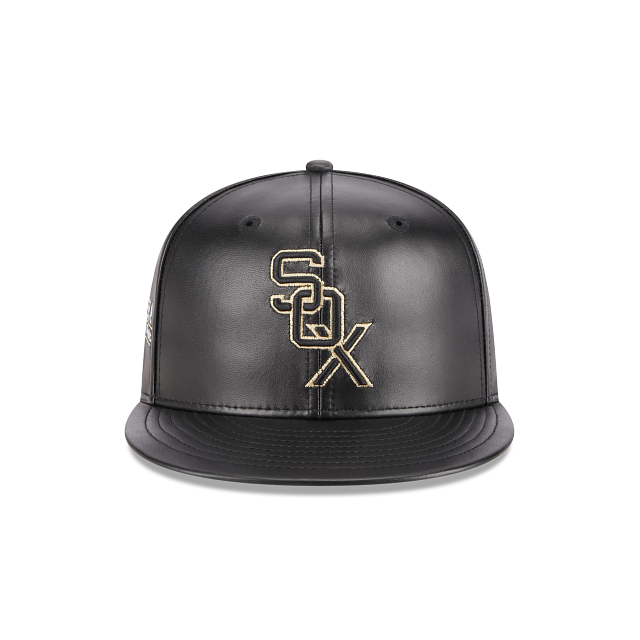 Chicago White Sox Leather 59FIFTY Fitted