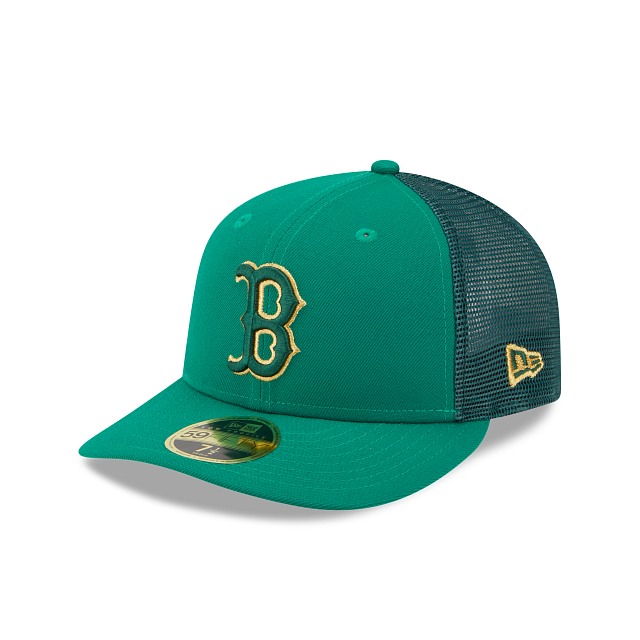 Boston Red Sox St. Patrick's Day 2023 Low Profile 59FIFTY Fitted