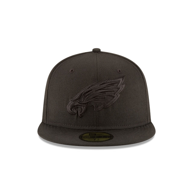 Philadelphia Eagles Black On Black 59FIFTY Fitted