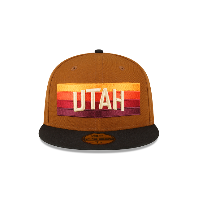 Just Caps Chestnut Utah Jazz 59FIFTY Fitted