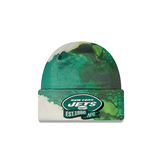 New York Jets 2022 Cold Weather Ink Dye Knit