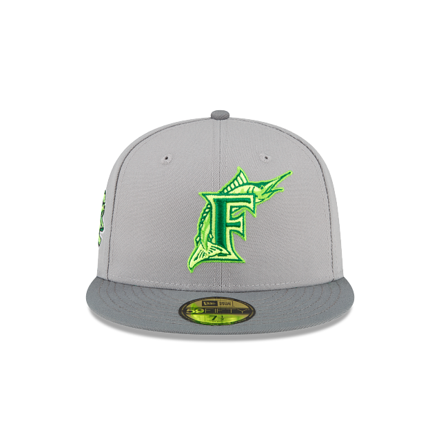 Miami Marlins Storm Gray 59FIFTY Fitted