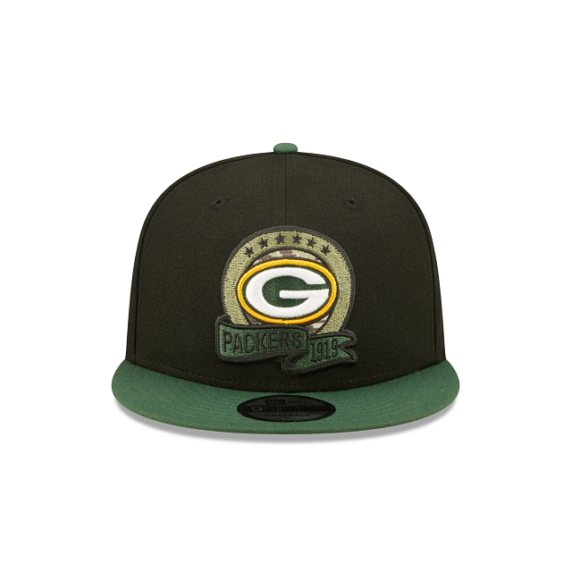 Green Bay Packers 2022 Salute to Service 9FIFTY Snapback