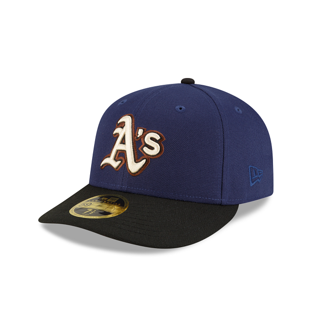 Oakland Athletics Navy Low Profile 59FIFTY Fitted