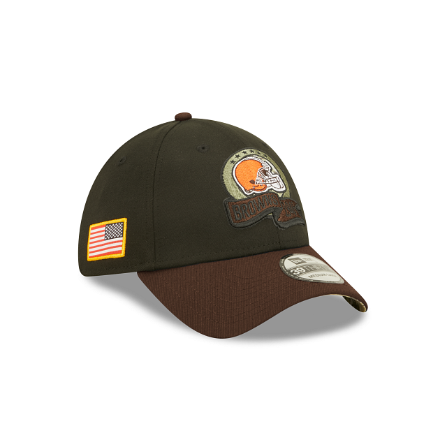 Cleveland Browns 2022 Salute to Service 39THIRTY Stretch Fit