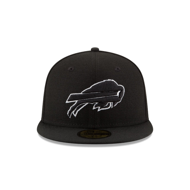 Buffalo Bills Black \u0026 White 59FIFTY Fitted