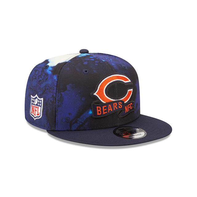 Chicago Bears 2022 Sideline Ink Dye 9FIFTY Snapback