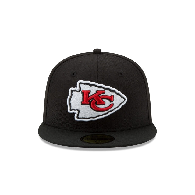 Kansas City Chiefs Black 59FIFTY Fitted