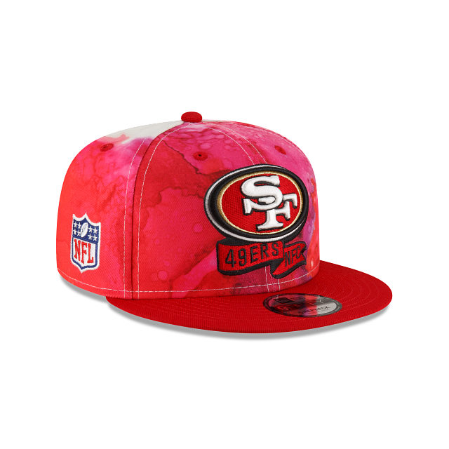 San Francisco 49ers 2022 Sideline Ink Dye 9FIFTY Snapback