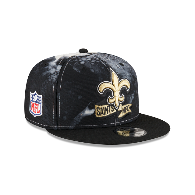 New Orleans Saints 2022 Sideline Ink Dye 9FIFTY Snapback