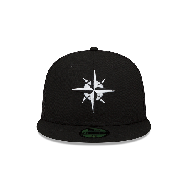 Seattle Mariners 2023 Batting Practice Black 59FIFTY Fitted