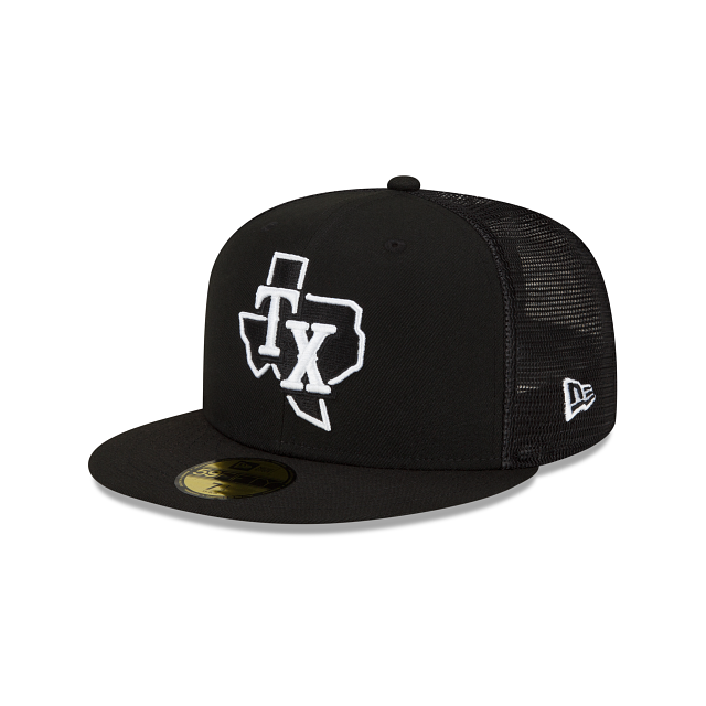 Texas Rangers 2023 Batting Practice Black 59FIFTY Fitted