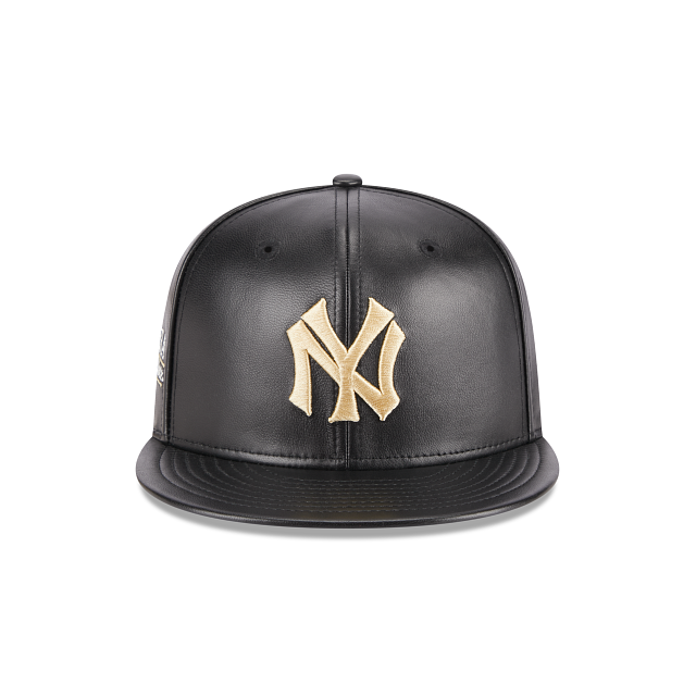 New York Yankees Leather 59FIFTY Fitted
