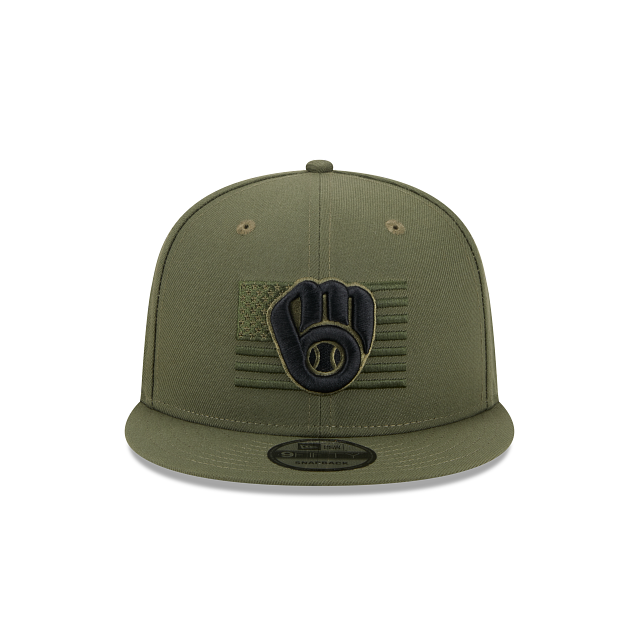 Milwaukee Brewers Armed Forces Day 2023 9FIFTY Snapback