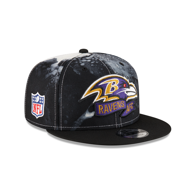 Baltimore Ravens 2022 Sideline Ink Dye 9FIFTY Snapback