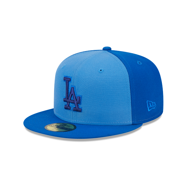 Los Angeles Dodgers Tri-Tone Team 59FIFTY Fitted