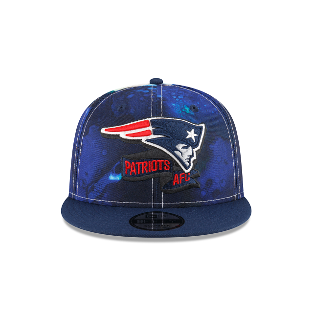 New England Patriots 2022 Sideline Ink Dye 9FIFTY Snapback