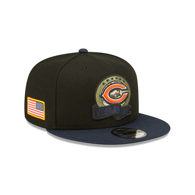 Chicago Bears 2022 Salute to Service 9FIFTY Snapback