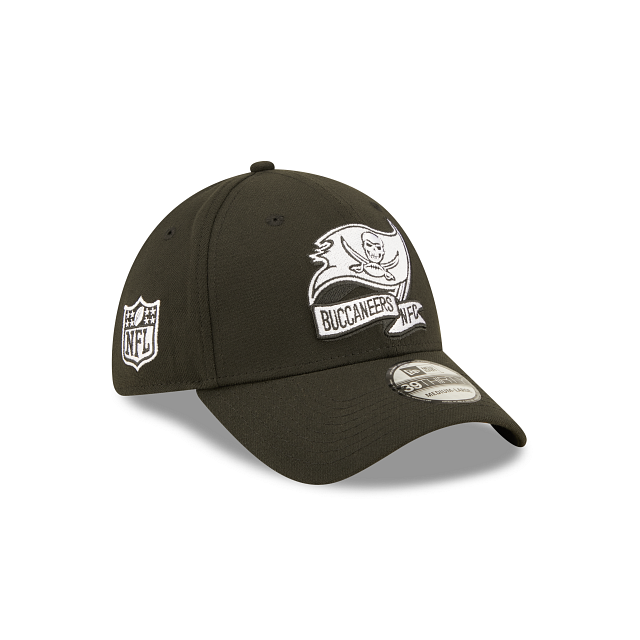 Tampa Bay Buccaneers 2022 Sideline Black 39THIRTY Stretch Fit