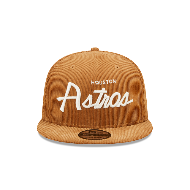 Houston Astros Corduroy Script 9FIFTY Snapback