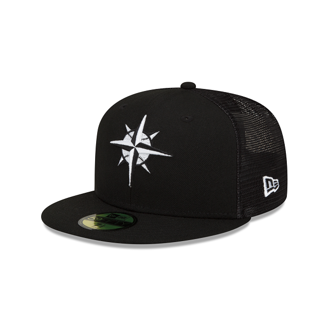 Seattle Mariners 2023 Batting Practice Black 59FIFTY Fitted