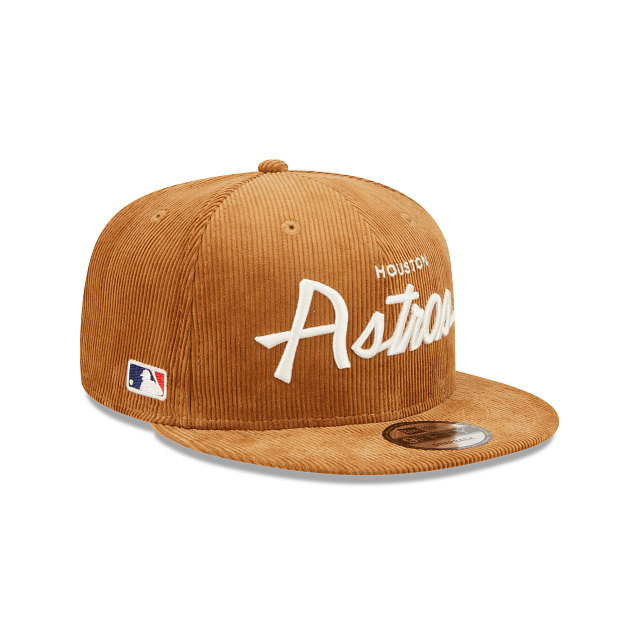 Houston Astros Corduroy Script 9FIFTY Snapback