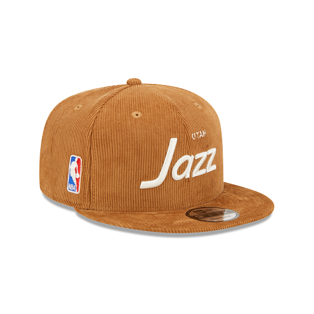 Utah Jazz Corduroy Script 9FIFTY Snapback