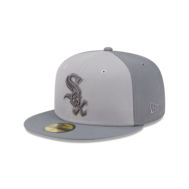 Chicago White Sox Tri-Tone Team 59FIFTY Fitted