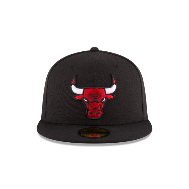 Chicago Bulls Team Color Black 59FIFTY Fitted