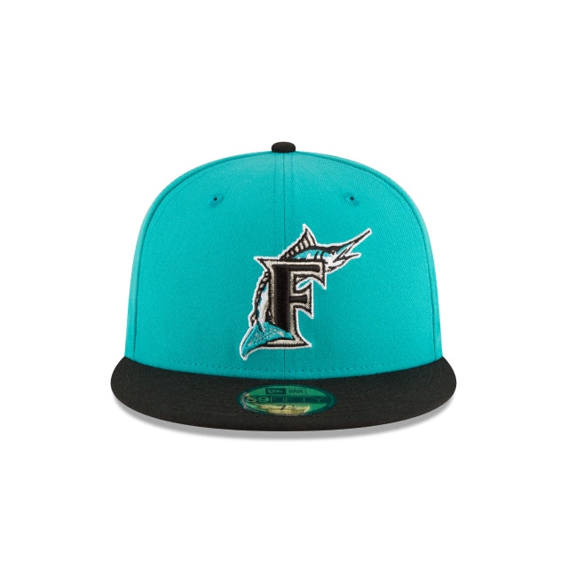 Florida Marlins World Series Teal Wool 59FIFTY Fitted