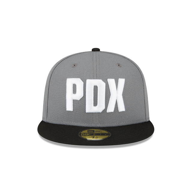 Portland Trail Blazers 2022 City Edition Gray 59FIFTY Fitted